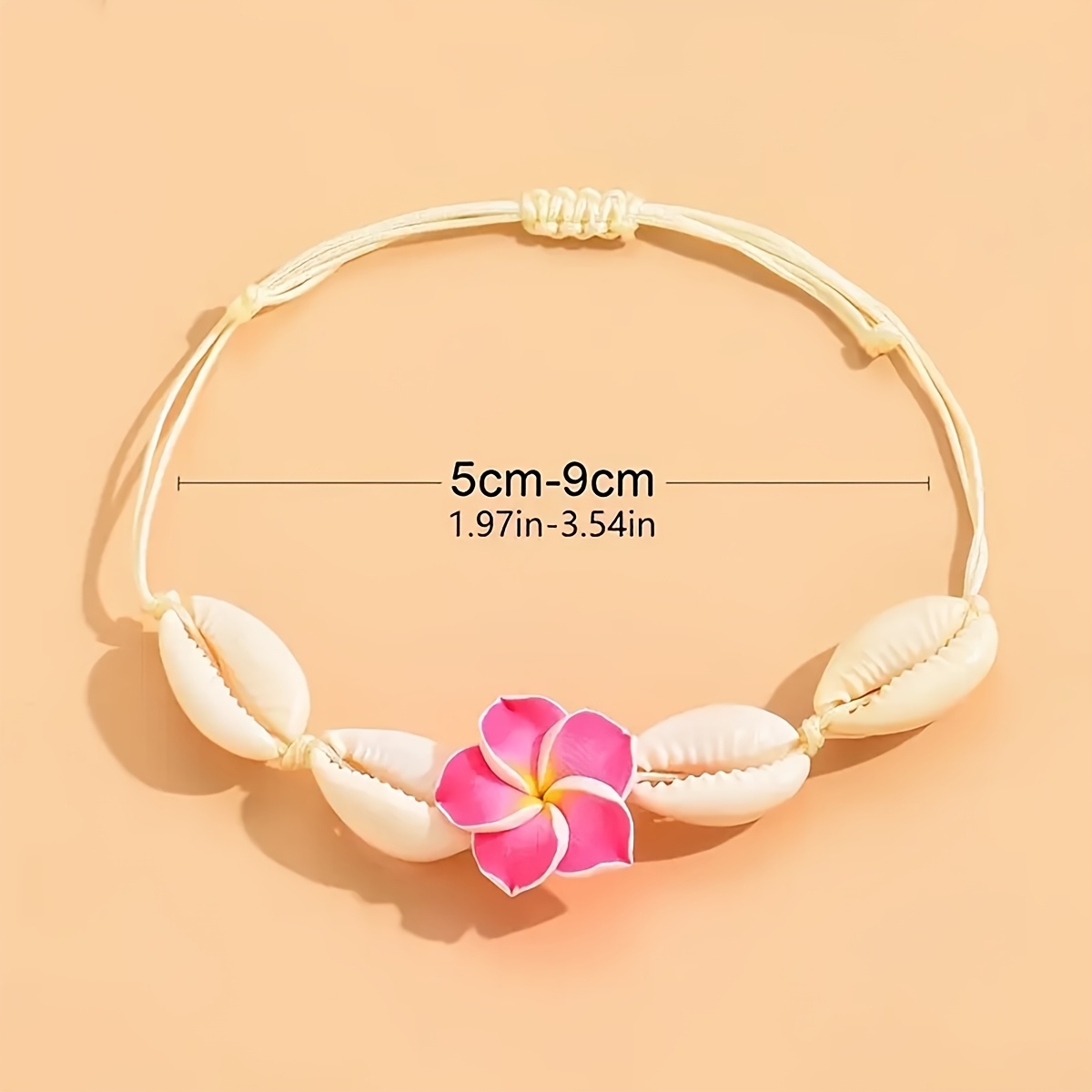 Beach Knotted Shell Bracelet Anklet for Vacation Style
